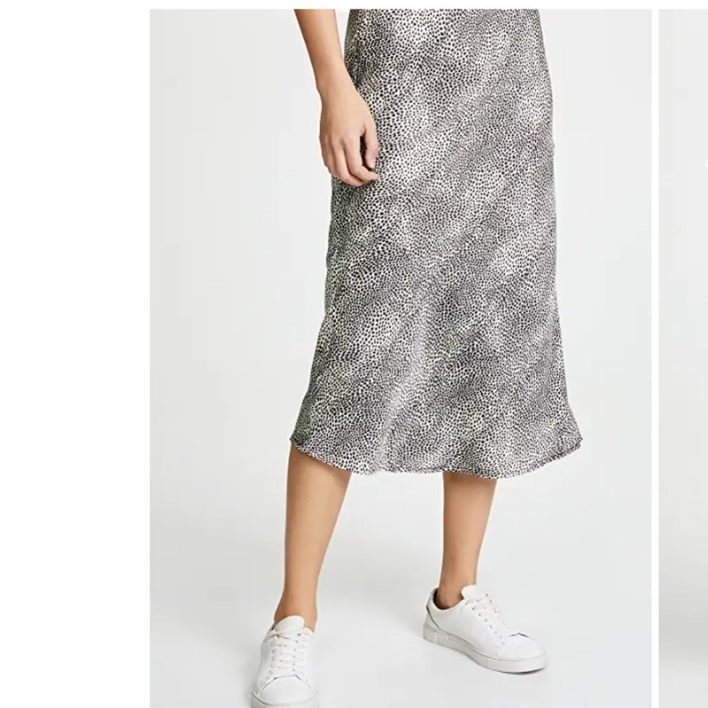 re:named leopard Midi Skirt